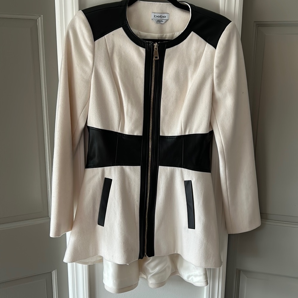 Bebe wool coat
